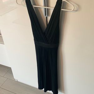 Black cocktail dress.